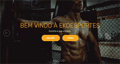 Desktop Screenshot of ekoesportes.com.br