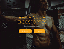 Tablet Screenshot of ekoesportes.com.br